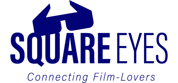Square Eyes logo with caption connecting film lovers
